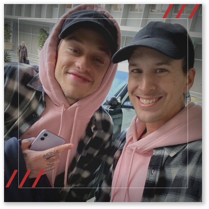 pete davidson stunt double snl